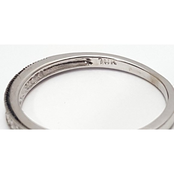 SOLD Unique Designer Diamond Wedding Ring Band - Size 5 - Picture 8 of 10